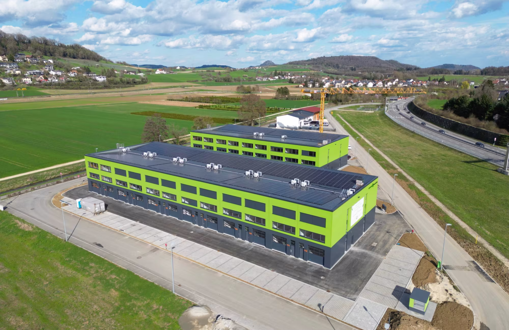 GreenPlaces Gottmadingen von oben