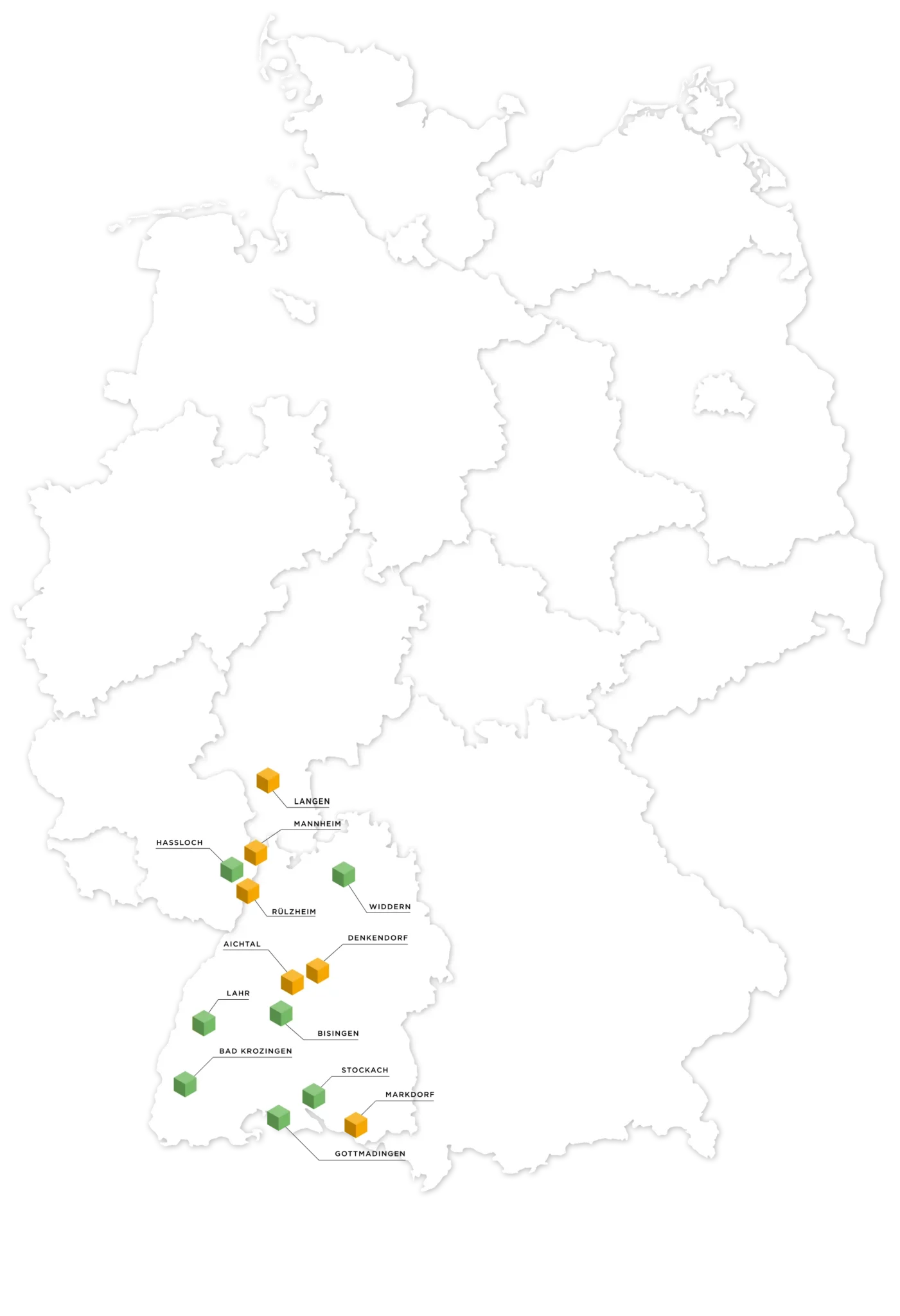 Gewerbestandorte GreenPlaces in Deutschland