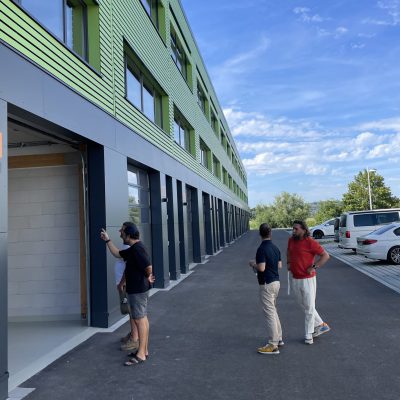 GreenPlaces Gewerbehalle, Lagerhalle, Außenansicht