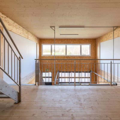 GreenPlaces Gewerbehalle von innen